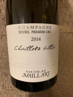 Champagne Nicolas Maillart Les Chaillots Gillis Blanc de Blancs 1er Cru 2014 Extra Brut