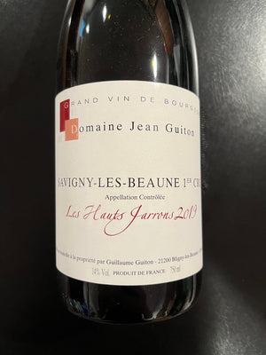 Jean Guiton Savigny-Les-Beaune 1er Cru Les Hauts Jarrons 2019