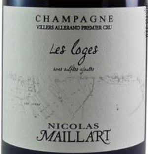 Champagne Nicolas Maillart Les Loges Extra Brut 1er Cru