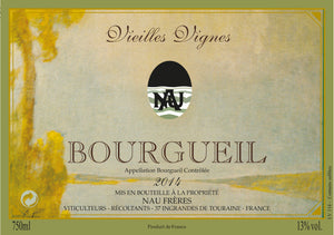 Nau Frères Bourgueil Vieilles Vignes 2014